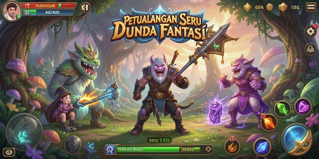 Screenshot gameplay 66D yang menunjukkan aksi petualangan seru.