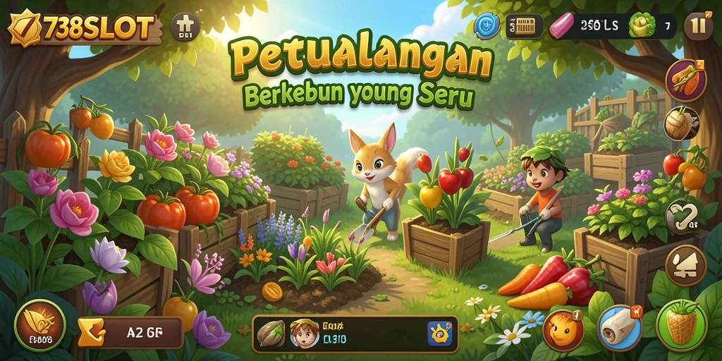 Tangkapan layar 738SLOT menunjukkan pengalaman berkebun yang menarik.