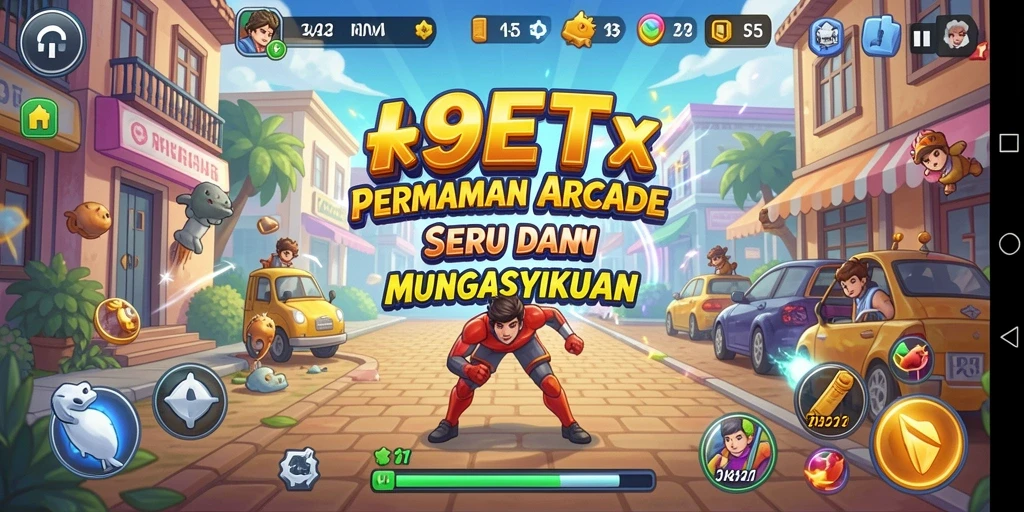 Gameplay seru 9ET dengan grafik yang menarik dan tantangan menyenangkan.