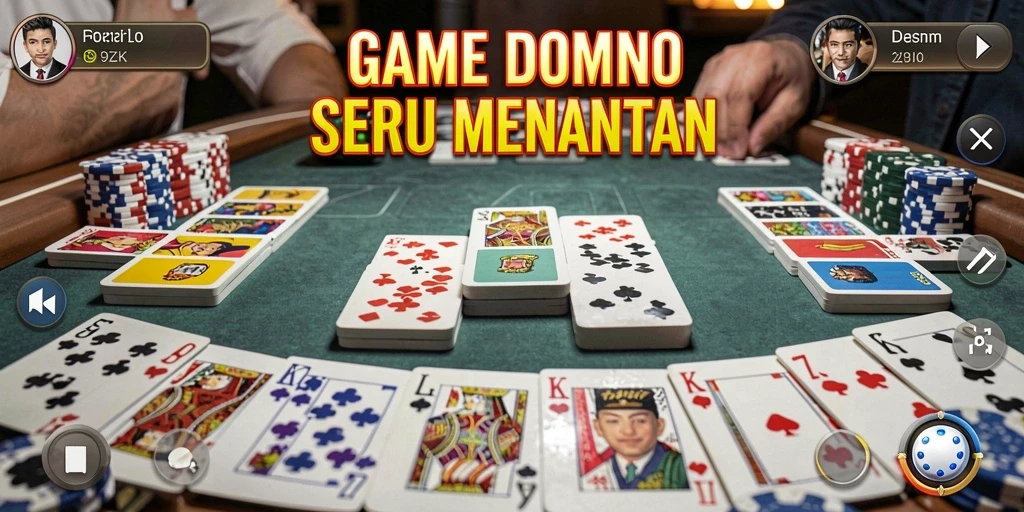 Tampilan gameplay menarik dari <strong>9ZK</strong> dalam permainan Domino.