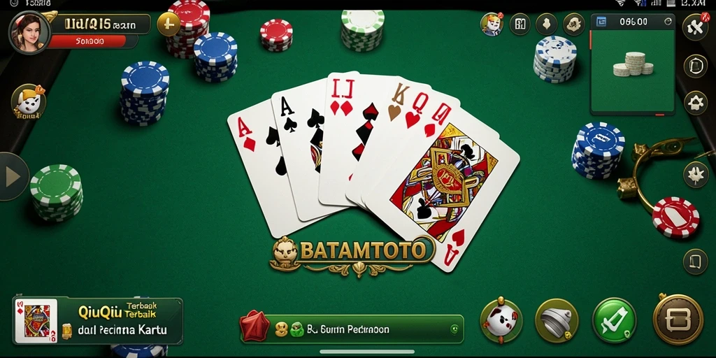 Tampilan gameplay QiuQiu di BATAMTOTO yang seru dan mengasyikkan.