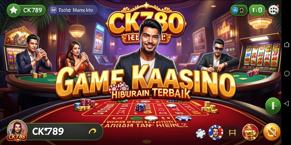 Tampilan gameplay Kasino menarik di CK789 dengan grafis menawan.