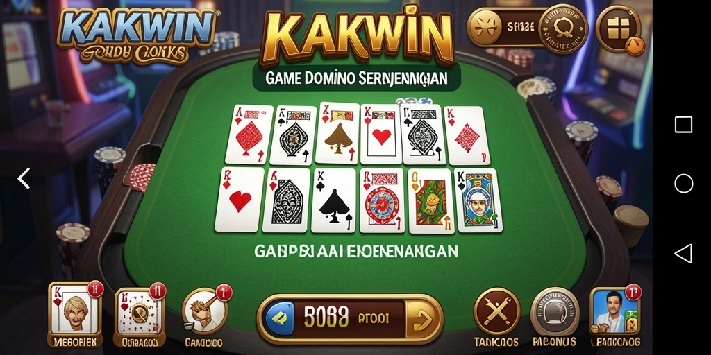 Tampilan gameplay KAKWIN yang menarik dan interaktif.
