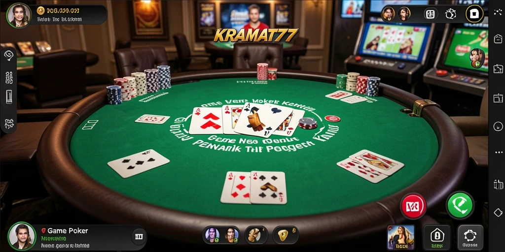 Tampilan gameplay KRAMAT77 yang seru dan interaktif.