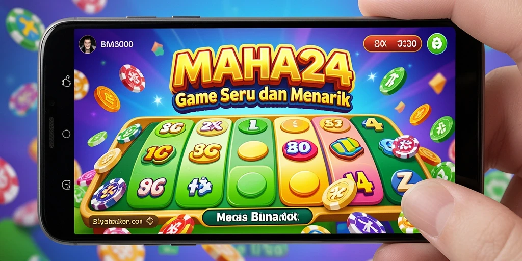 Tampilan gameplay seru dalam MAHA24 dengan interaksi Bingo.