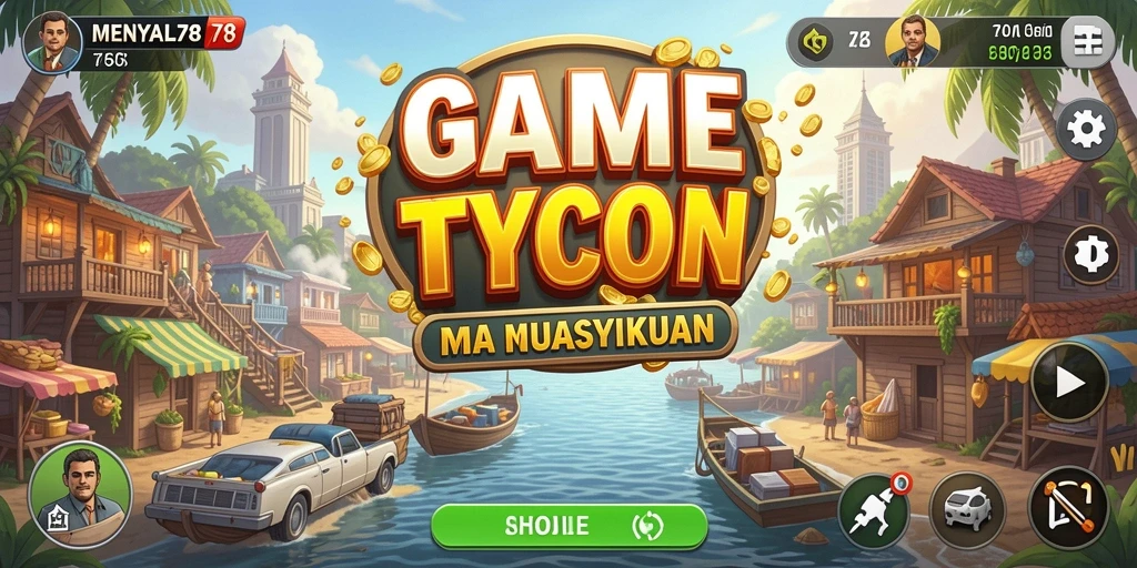 Tampilan gameplay Tycoon yang seru dan menarik di MENYALA78.