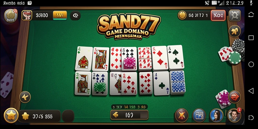 Tampilan gameplay <strong>SAND77</strong> yang menarik dan interaktif.