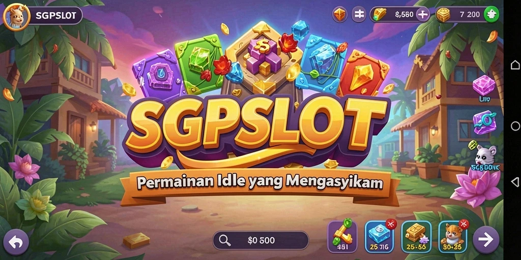 Screenshot utama dari gameplay menarik SGPSLOT.