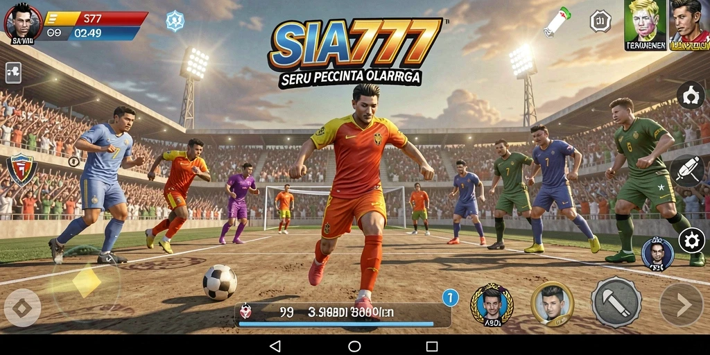 Tangkapan layar permainan <strong>SIA777</strong> yang menampilkan aksi olahraga yang mendebarkan.