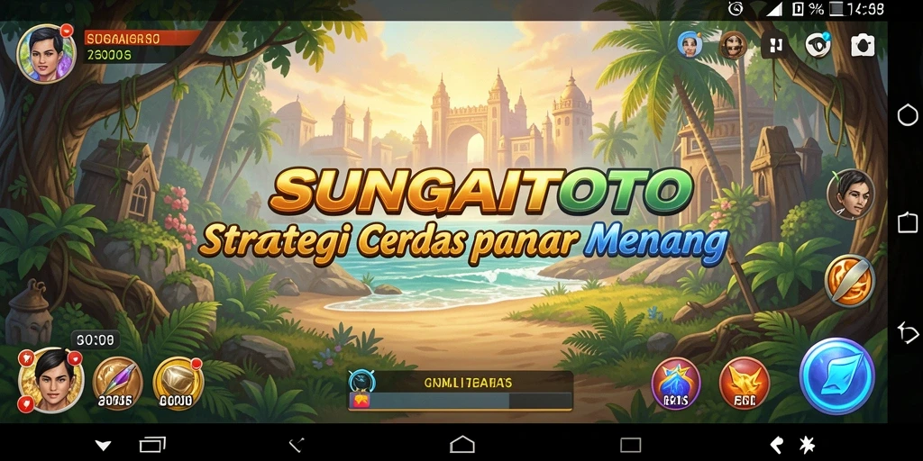Tangkapan layar menunjukkan gameplay strategi yang intens dan dinamis.